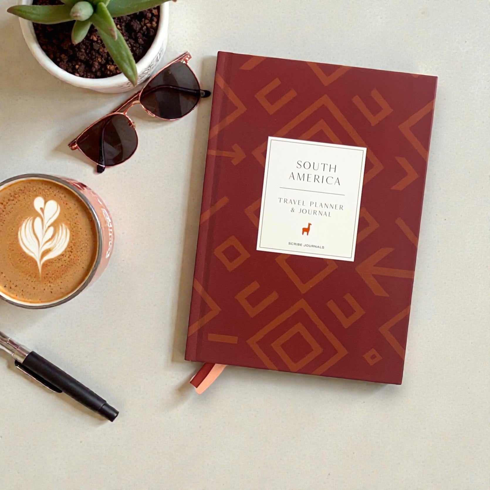 South America Travel Journal & Planner